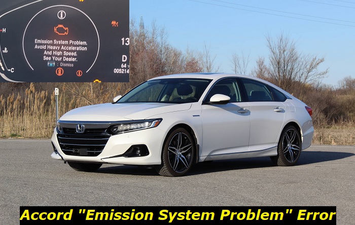 accord emission system problem